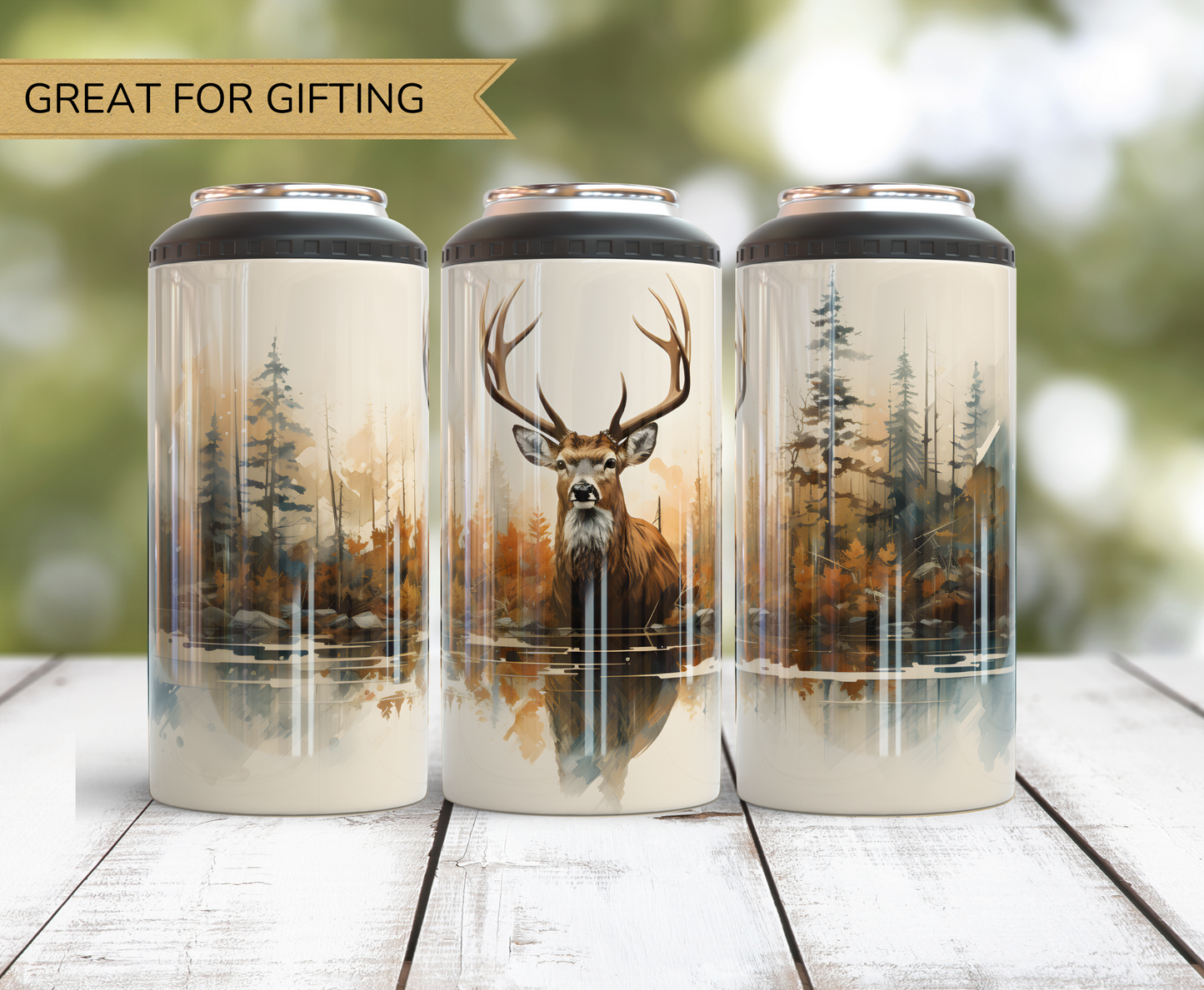 Can Cooler 4 in 1 | Deer Landscape