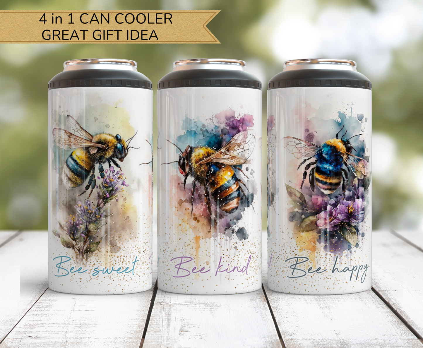 Can Cooler 4 in 1 | Bee Kind Bee Happy