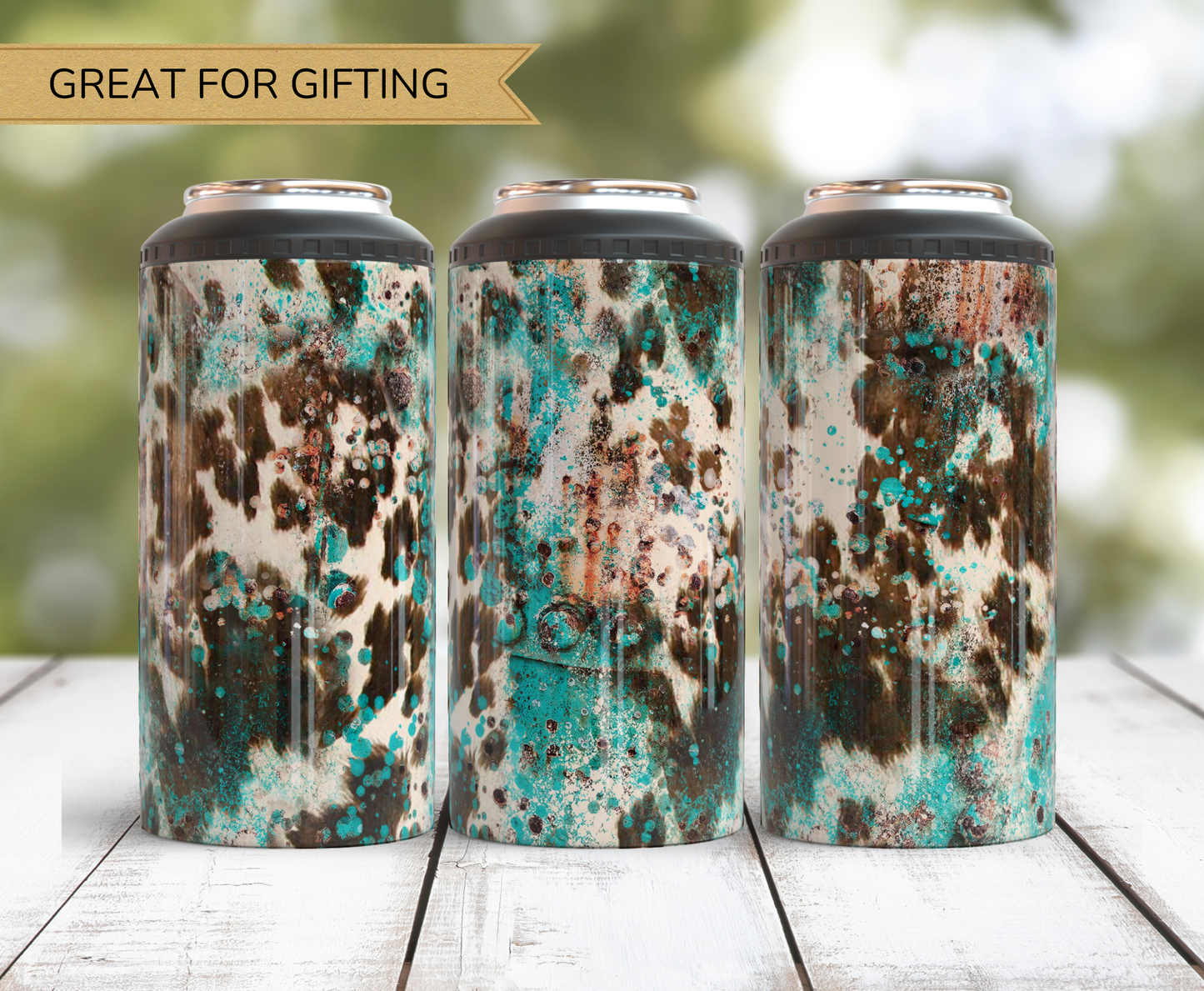 Can Cooler 4 in 1 | Cow Hide