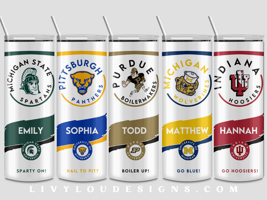 College Claw Tumbler