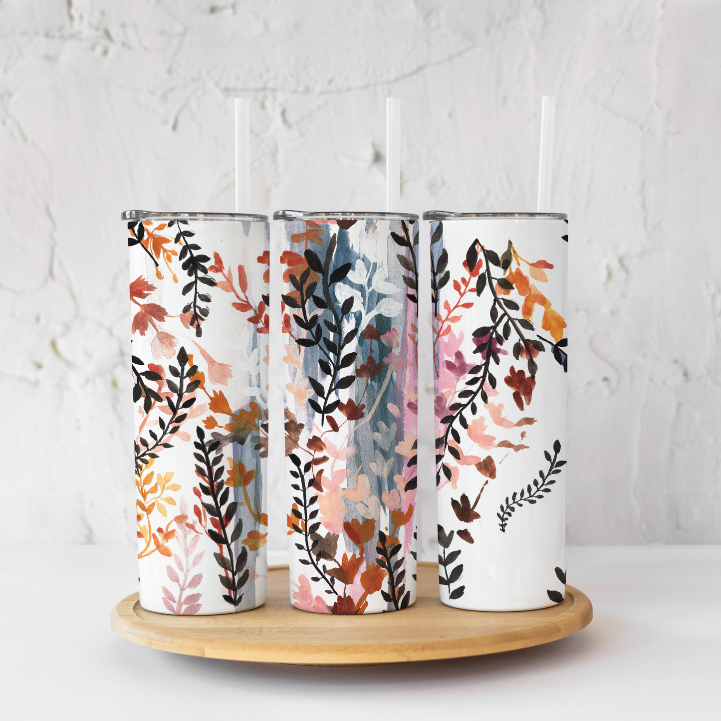 Thermal Tumbler 20oz - Fall Vines