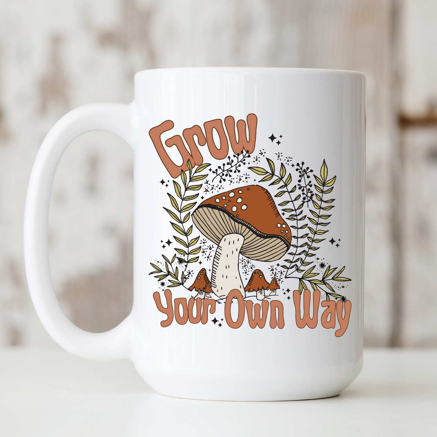 Ceramic Mug | Grow Your Own Way