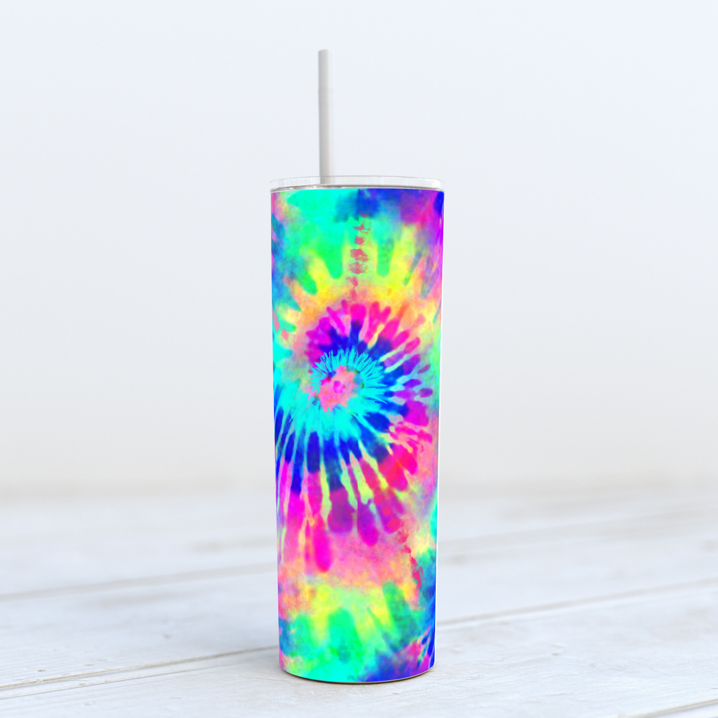 Thermal Tumbler 20oz - Rainbow Tie-Dye