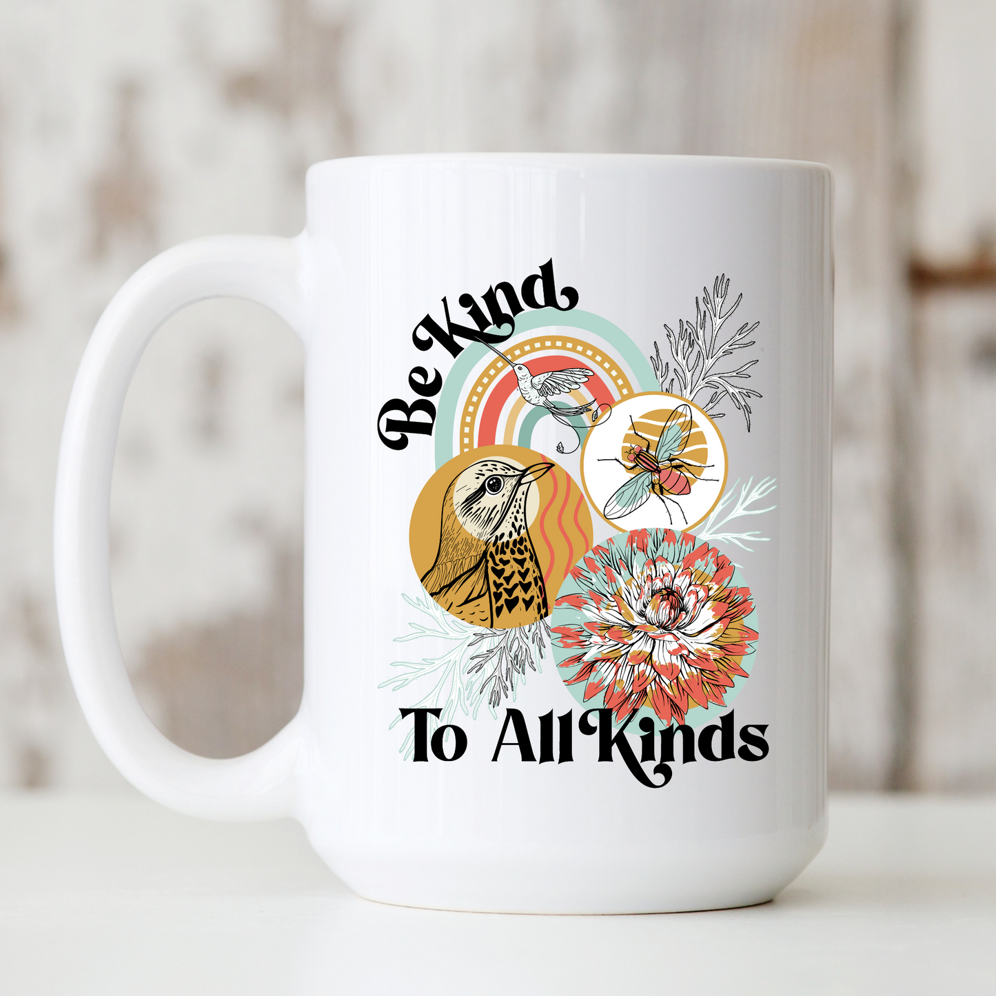 Ceramic Mug | Be Kind to all Kinds