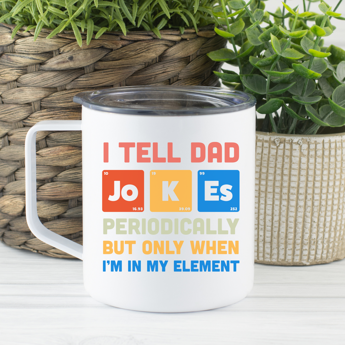Camping Mug | I Tell Dad Jokes
