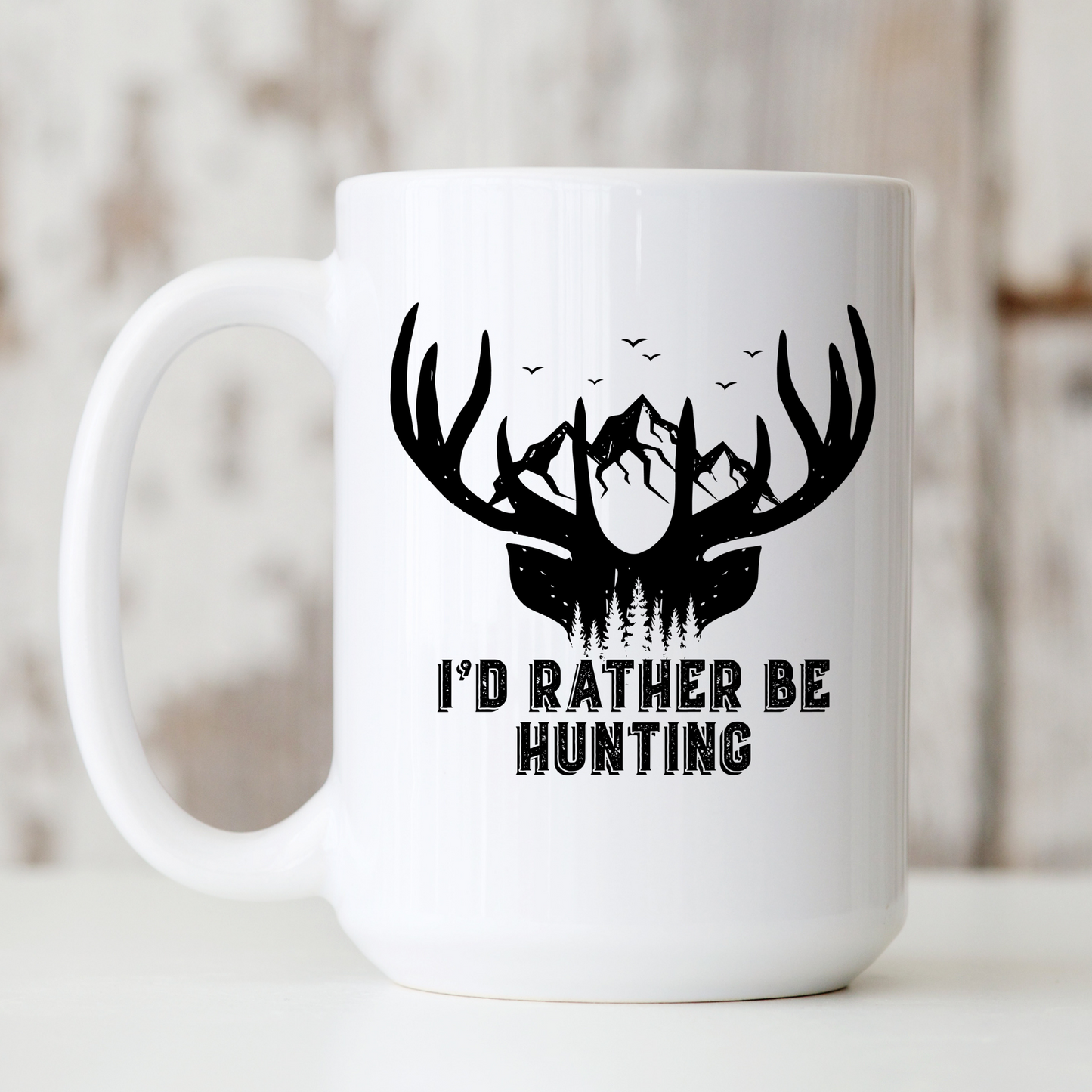 Ceramic Mug | I'd Rather Be Hunting