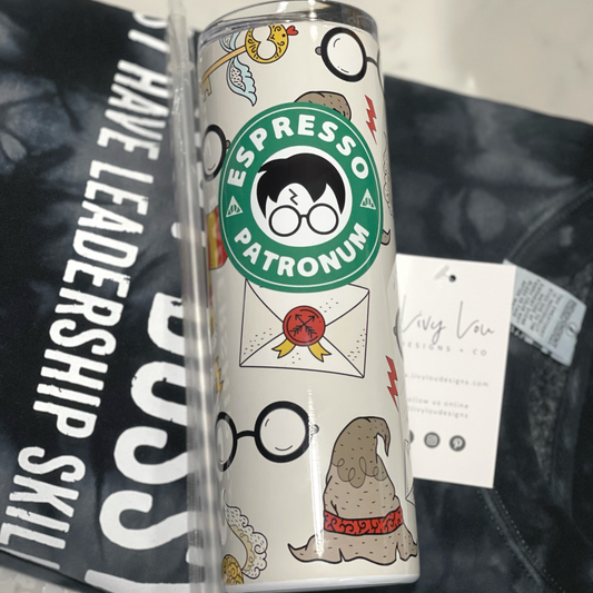 Thermal Tumbler 20oz - Espresso Patronum