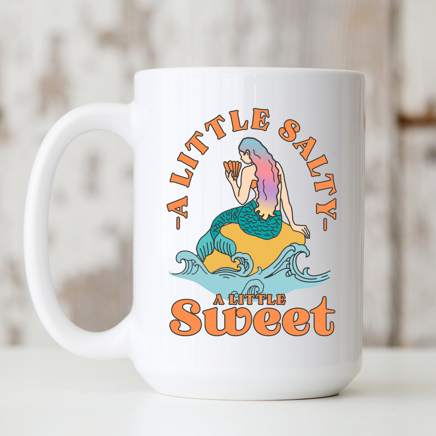 Ceramic Mug | A Little Salty A Little Sweet