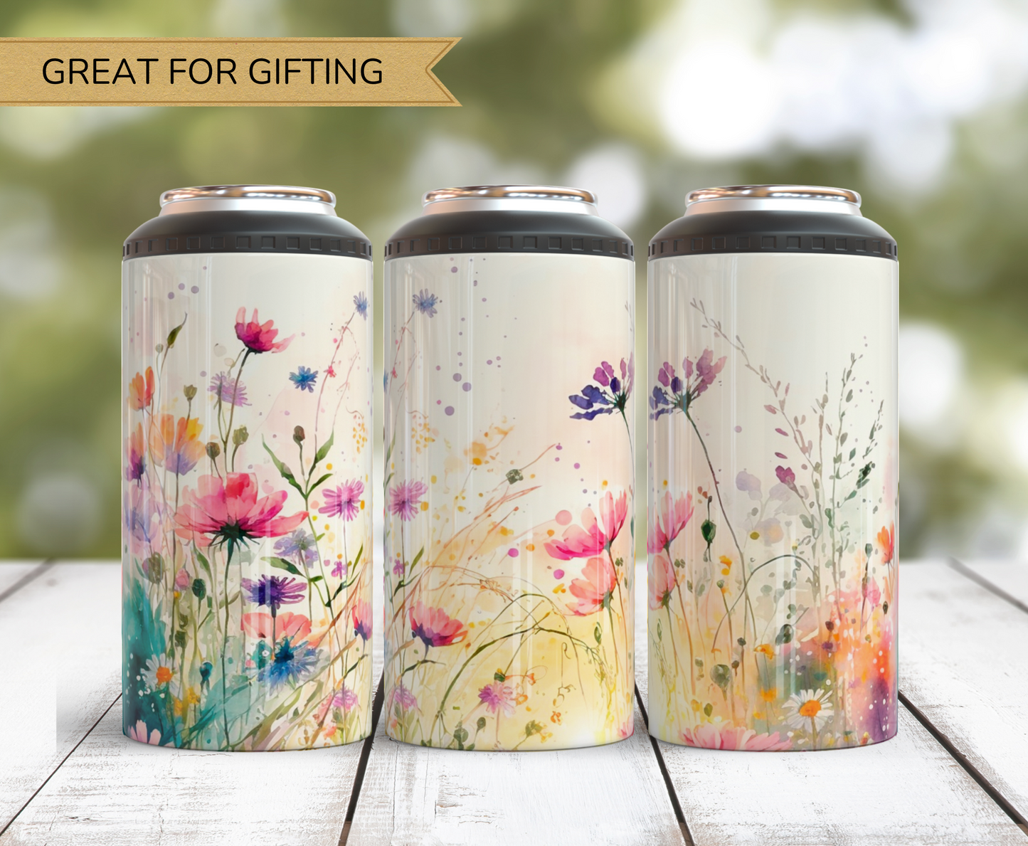 Can Cooler 4 in 1 | Wildflowers