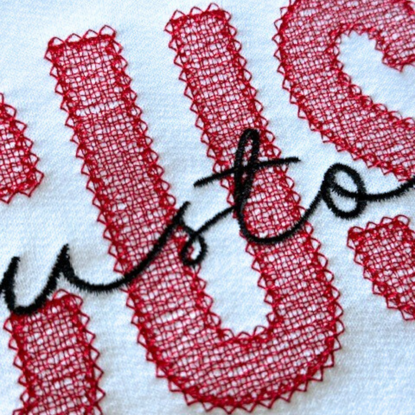 Custom Embroidered School Spirit Sweater