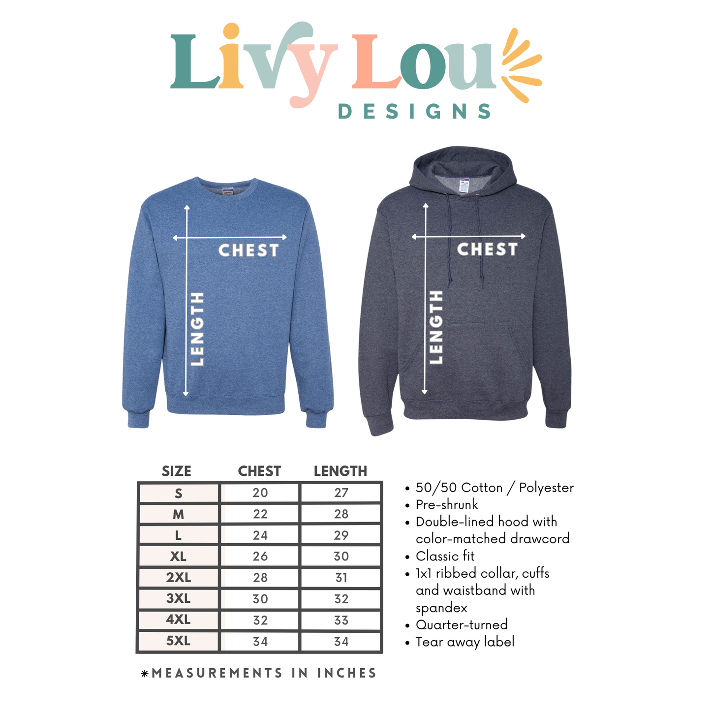 Custom Embroidered School Spirit Sweater