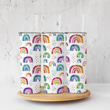 Load image into Gallery viewer, Thermal Tumbler 20oz - Rainbows
