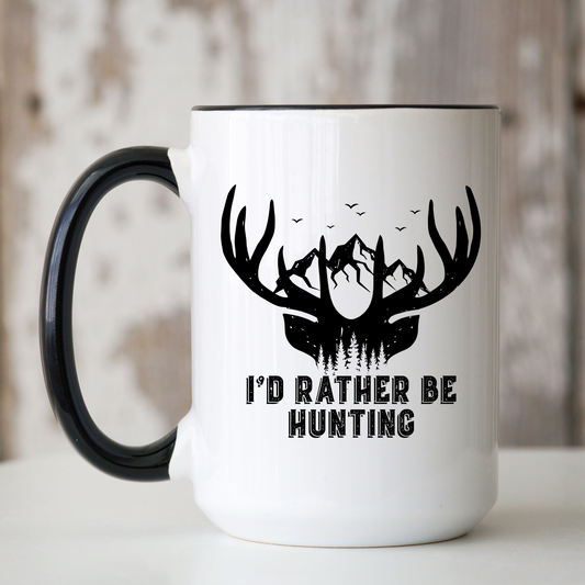 Ceramic Mug | I'd Rather Be Hunting