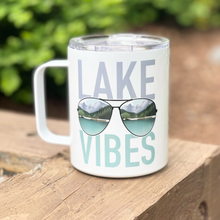 Load image into Gallery viewer, Camping Mug | Lake Vibes
