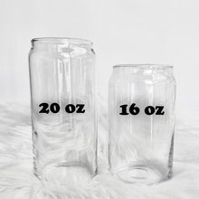 Load image into Gallery viewer, Wildflower Beer Can Glass
