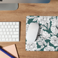 Teal Floral Mouse Pad